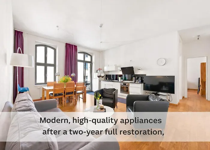 アパート 1,292 Sq Ft Historic Landmark, Checkpoint Charlie ベルリン