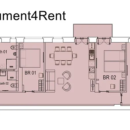 1,292 Sq Ft Historic Landmark, Checkpoint Charlie Appartement *