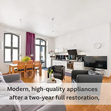 Appartement 1,292 Sq Ft Historic Landmark, Checkpoint Charlie Berlijn